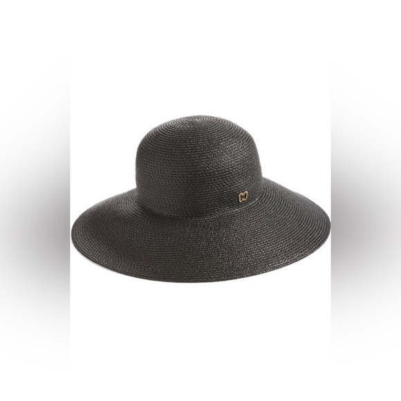 Eric Javits ‘Hampton’ Straw Hat in Black 🖤 EUC! - Picture 10 of 10